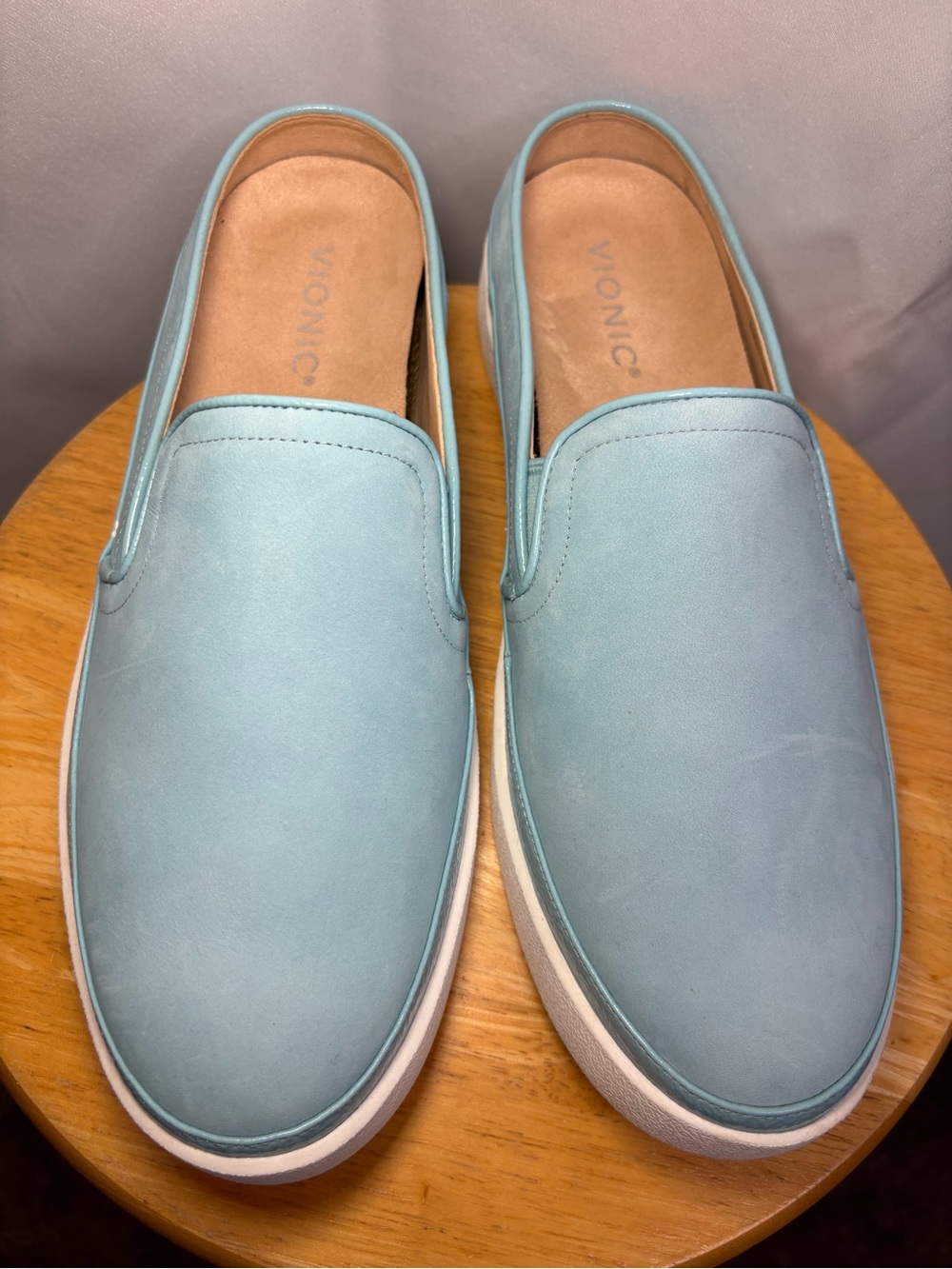 Vionic Effortless Teal Slip On Sneakers Women’s 9.5 Comfort Shoes Walking - Picture 5 of 7